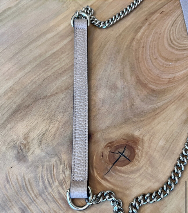 Authentic Gucci Calfskin Interlocking G Shoulder … - image 13