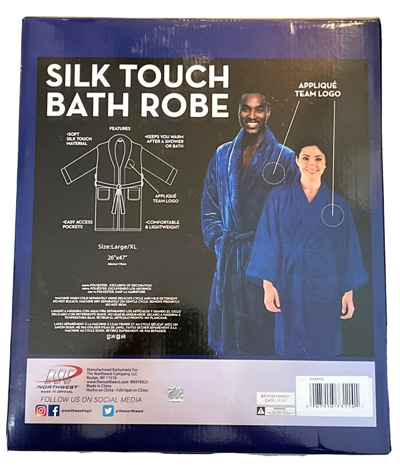 NFL Dallas Cowboys Silk Touch Robe Officially License (L/XL) | eBay