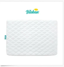 Biloban Hypoallergenic Waterproof Baby Fitted Crib Mattress Pad Cover 27" x 39" 