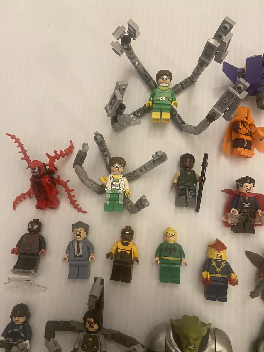 SPIDERMAN PS4 Game Custom Printed on Lego Minifigure Marvel 