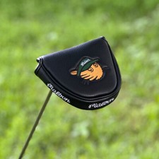 M*lbon Black Tiger Golf Club Headcovers Driver Fairway Woods Cover Head Covers
