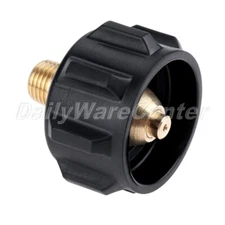 QCC1 Propane Adapter Gas Regulator Valve Male Pipe Thread Solid Brass Durable