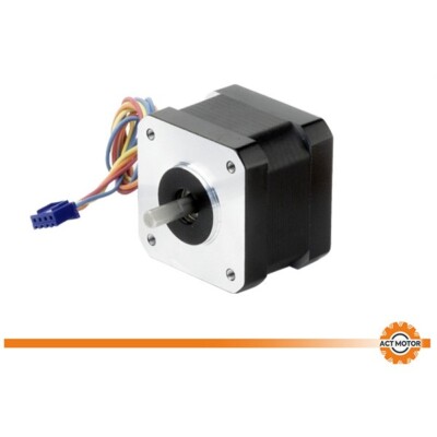 Nema17  Stepper Schrittmotor 34mm 0.4A 8.8V 17HS3404L14.8P4.5-10.3-X1-270-10B-GB