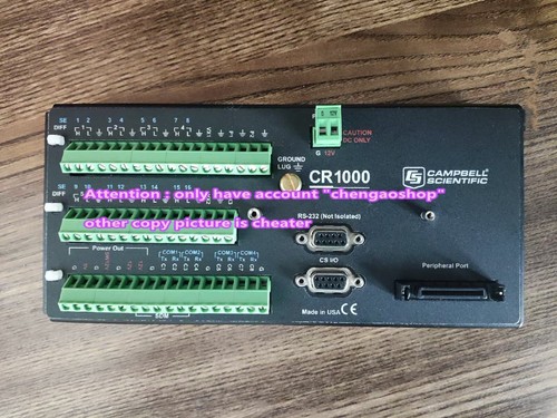1PcS Used Campbell Scientific CR1000 Collector by Fedex or DHL | eBay