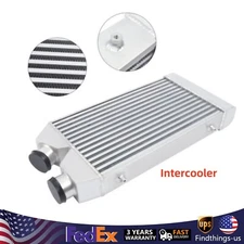 Universal 2.5" One Side Turbo Front Mount Intercooler 24.5" x 12.5" x 3"