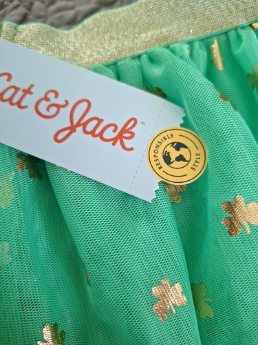 Costume Skirt St. Patrick's Day. Girls Size XL. Cat & Jack. NWT - Picture 4 of 6
