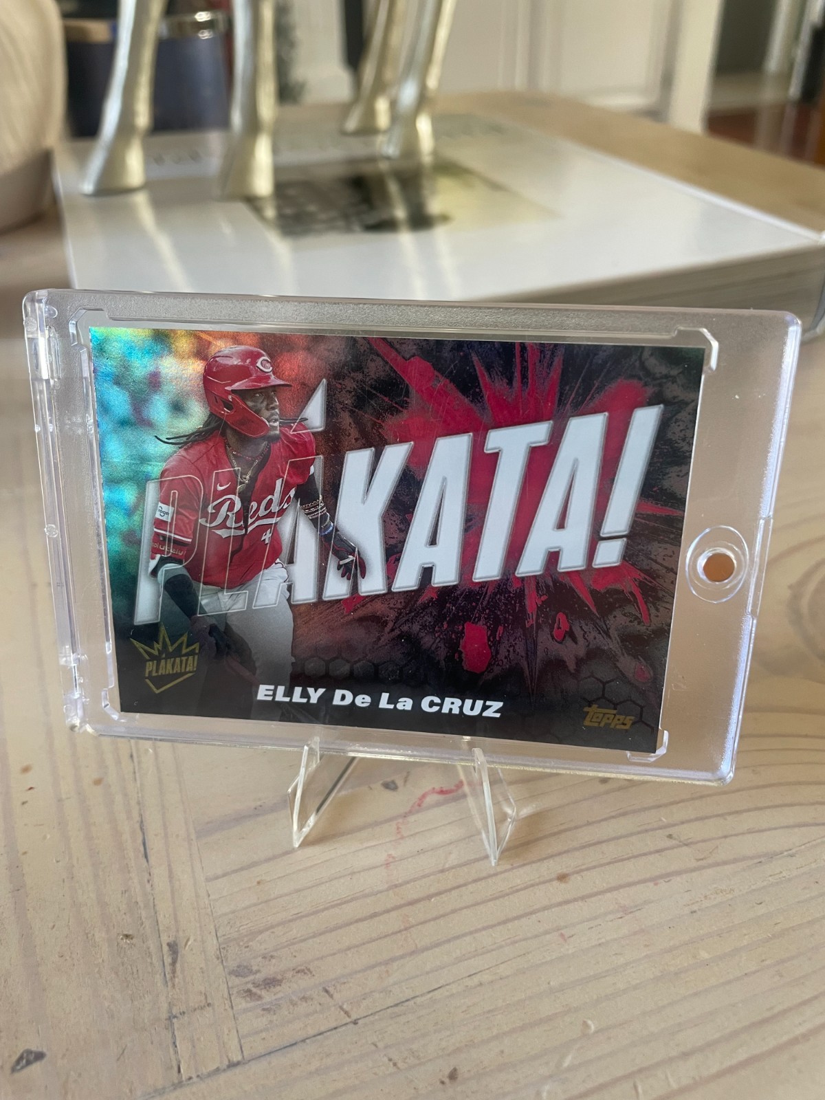 2025 Topps Series 1 #PLAK-4 Elly De La Cruz Plakata!