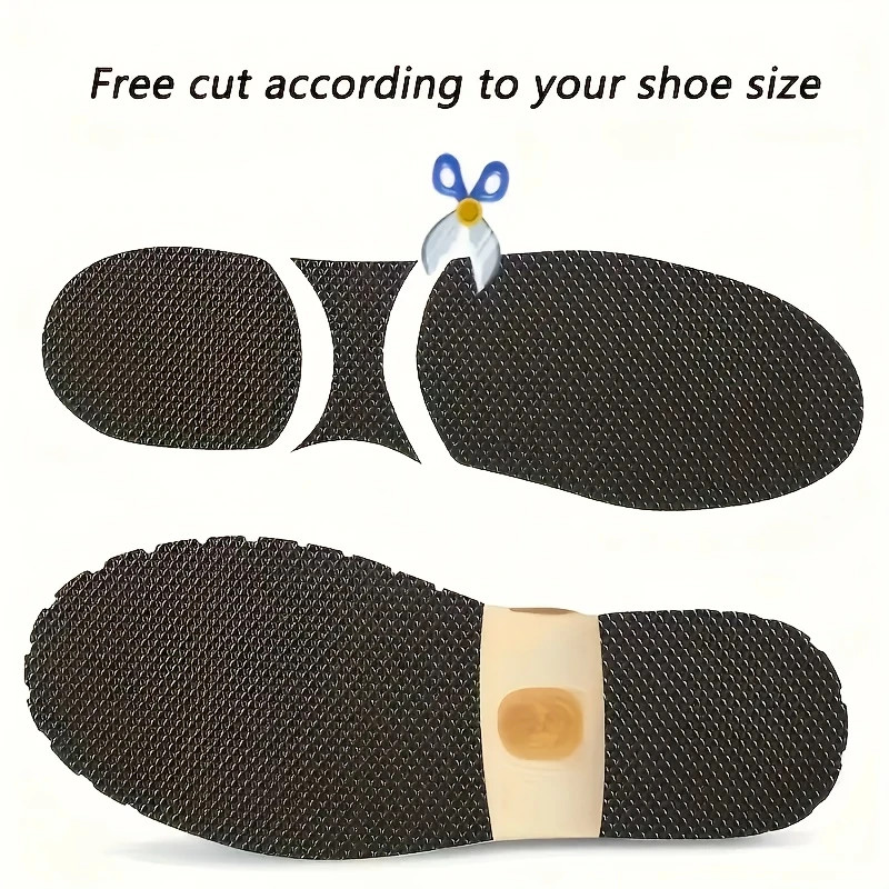 Shoe Sole Protector for Heels,Shoe Grips on Bottom of Shoes, Anti Slip Shoe Grip