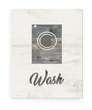 Wash Laundry Sign Rustic Wood Farmhouse Wall Sign