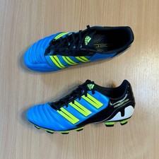 Botas de fútbol Adidas Predator de cuero TRX FG 2011 botines de fútbol EE. UU. 10 EUR/FR 44