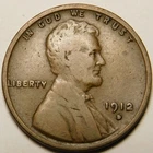 1912 D Lincoln Wheat Cent Penny VG - F   "Actual Coin Pictured"