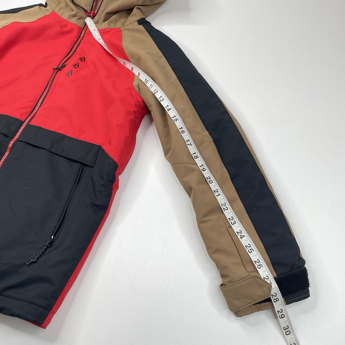 Volcom Youth Hooded Holbeck Insulated Jacket Boys 10y Size M
