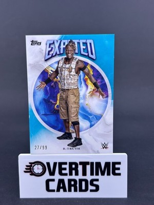 2025 Topps WWE Exalted R-Truth #91 Blue /99