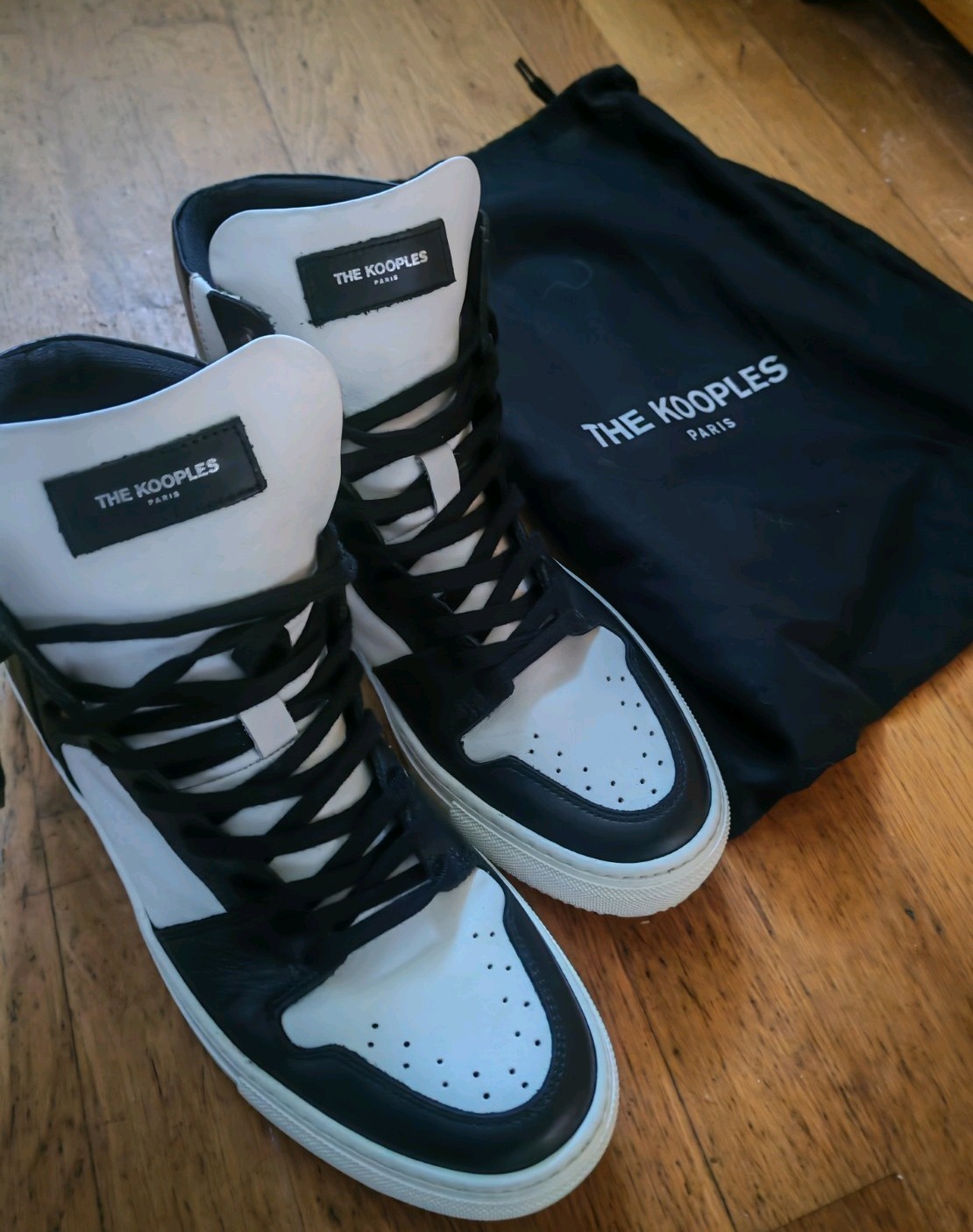The Kooples Paris High top Boots Size 42 / UK 8 / US 8.5 RRP £450