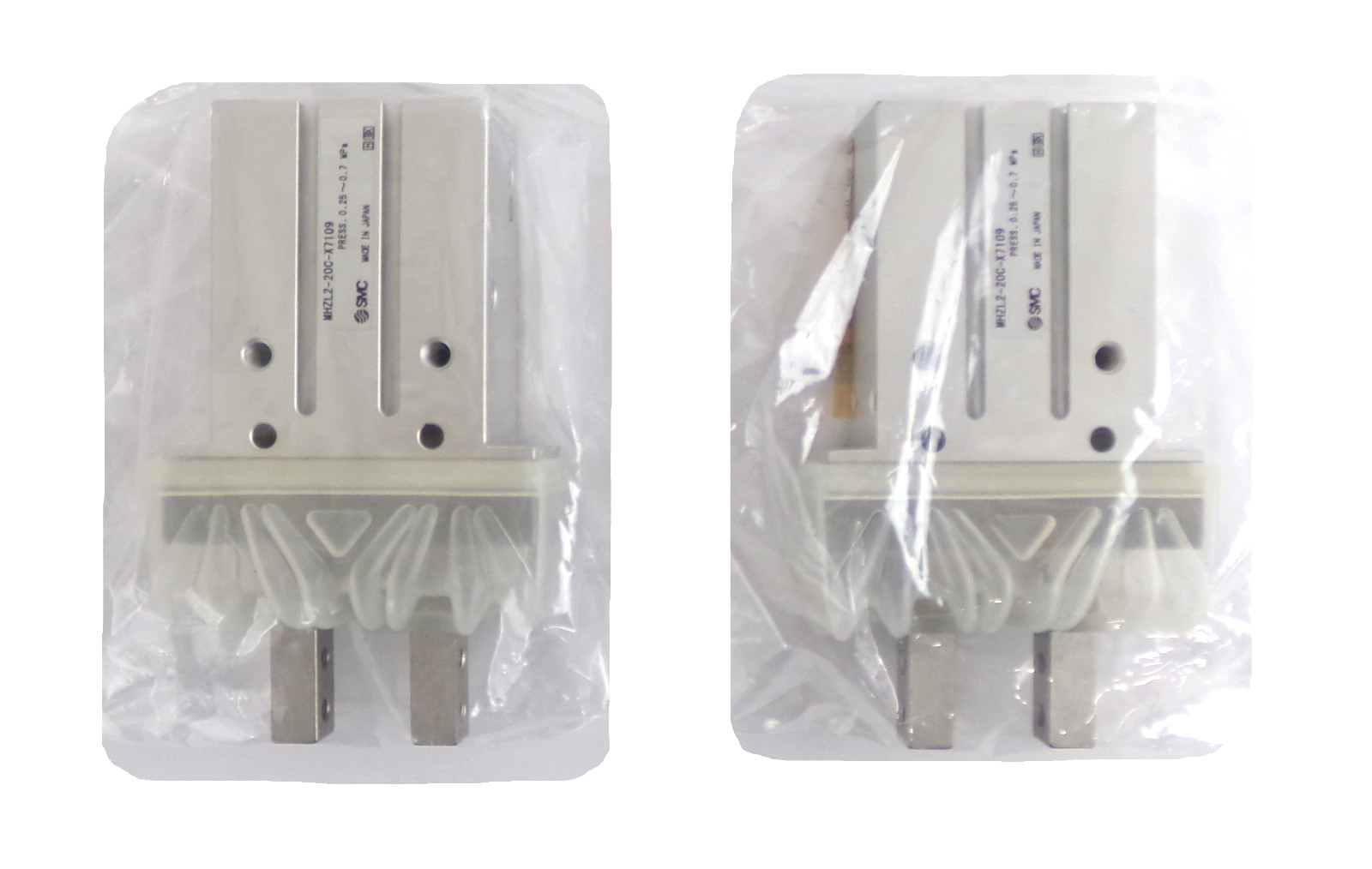 SMC MHZL2-20C-X7109 Long Stroke Parallel Gripper AMAT 3920-03121 Lot of 2 New