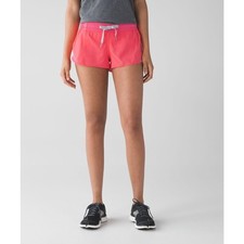Lululemon size 8 hotty hot short pink