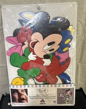 VINTAGE NEW Walt Disney Babies Room Decor Set Dolly Mickey Mouse Minnie DONALD