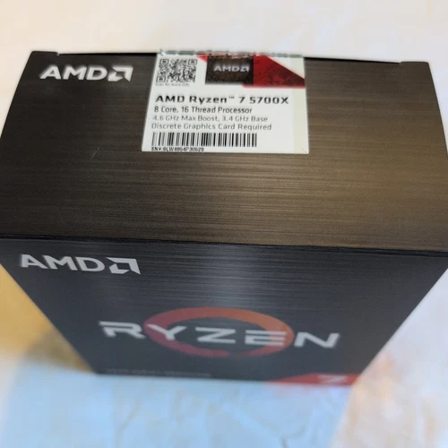 AMD Ryzen 7 5700X Desktop Processor 8-Core, 16 Threads, AM4