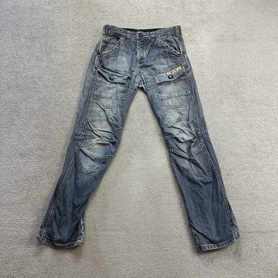 G-STAR RAW Herren Jeans Hose W32 L34 Radar Low Loose 28010 Blau Denim