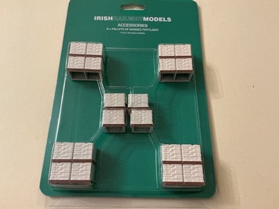 Irish Railway Models - Paletten mit Sackdünger, Maßstab 1:76 (