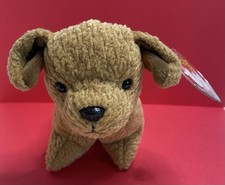 TY Beanie Baby - TUFFY the Dog (6.5 inch) - MWMTs Stuffed Animal Toy