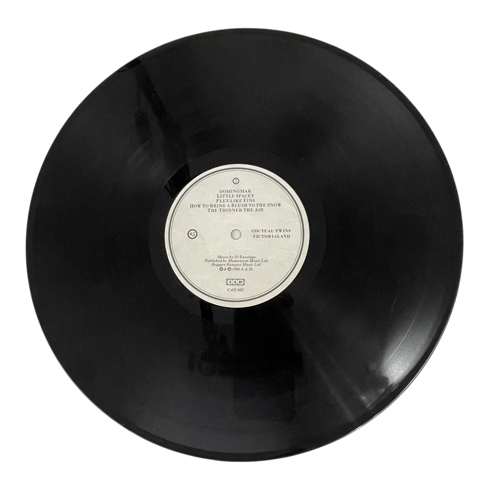 Cocteau Twins - Victorialand LP Vinyl Record 4AD CAD 602 - Rare 1986 - Image 3 of 4