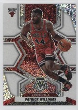 2021-22 Panini Mosaic White Sparkle Mosaic Prizm Patrick Williams #114 oh8