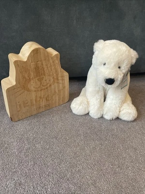 Jellycat I Am Small Perry Polar Bear. Rare And Retired. New With Tags. - Image 1 of 4