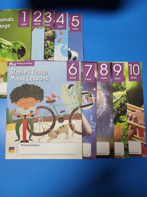 My Reading And Writing Grade 1 Units 1-10 Complete Set Benchmark Education New