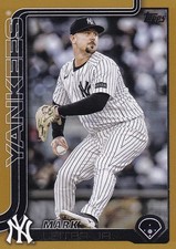 MARK LEITER JR /2025 TOPPS UPDATE GOLD BORDER YANKEES #US-173 2025 25