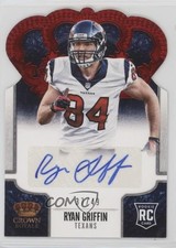 2013 Crown Royale Retail Red Die-Cut Signatures 37/49 Ryan Griffin #185 Auto i6j