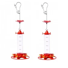 2PCS Bird Feeder 200Ml Plastic Feeders for Outdoors, with Built-In Ant4699