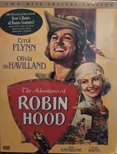Robin Hood DVD with Errol Flynn and Olivia de Havilland New Sealed 2-Discs