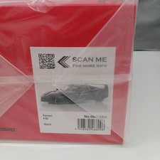 KYOSHO No08416BK Ferrari F40 Black Age14+