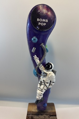 Beer Tap Handle Astra Beer Tap Handle Figural Astronaut Beer Tap Handle