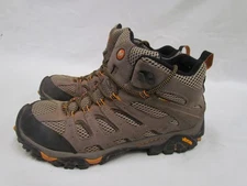 Merrell Men's Moab 2 Mid Ventilator Hiking Boots Walnut Size 10.5 Pre-owned
