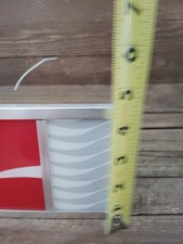 Vintage Coca-Cola Soda Fountain Machine Topper Light Sign