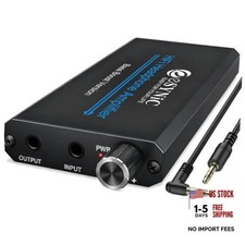 Pro Bass Boost Headphone Amplifier - Rechargeable 16-300 Portable Hi-Fi Audio