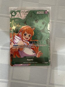 Nami Winner Card | eBay