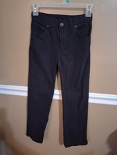 Faded Glory Boys Black Jeans Size 8 Pants
