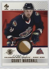 2001-02 Pacific Private Stock Game-Used Gear Grant Marshall #32 10ou