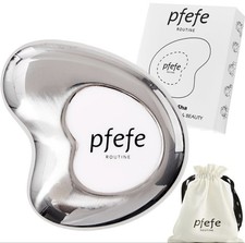 Stainless Steel Cryo Gua Sha, Metal Skin Care Gua Sha for Body SPA Face Neck Eye
