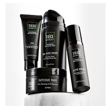 Tiege Hanley Acne Treatment Skin Care Set for Men, System Level 2, Tiegeclear...
