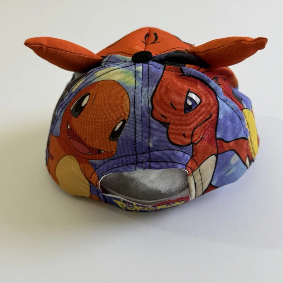 Sombrero Disfraz Halloween Charizard Pokémon Naranja y Azul Sin Marca Foto 4 de 4