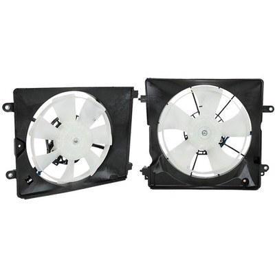 HO3115158+HO3115163 Radiator Cooling Fan For 2012-15 Honda Civic 13-17 Acura ILX