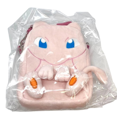 Pokemon Mew Mini Bolso Bandolera Bolso de Hombro Personaje Anime Cosmético Rosa Nuevo