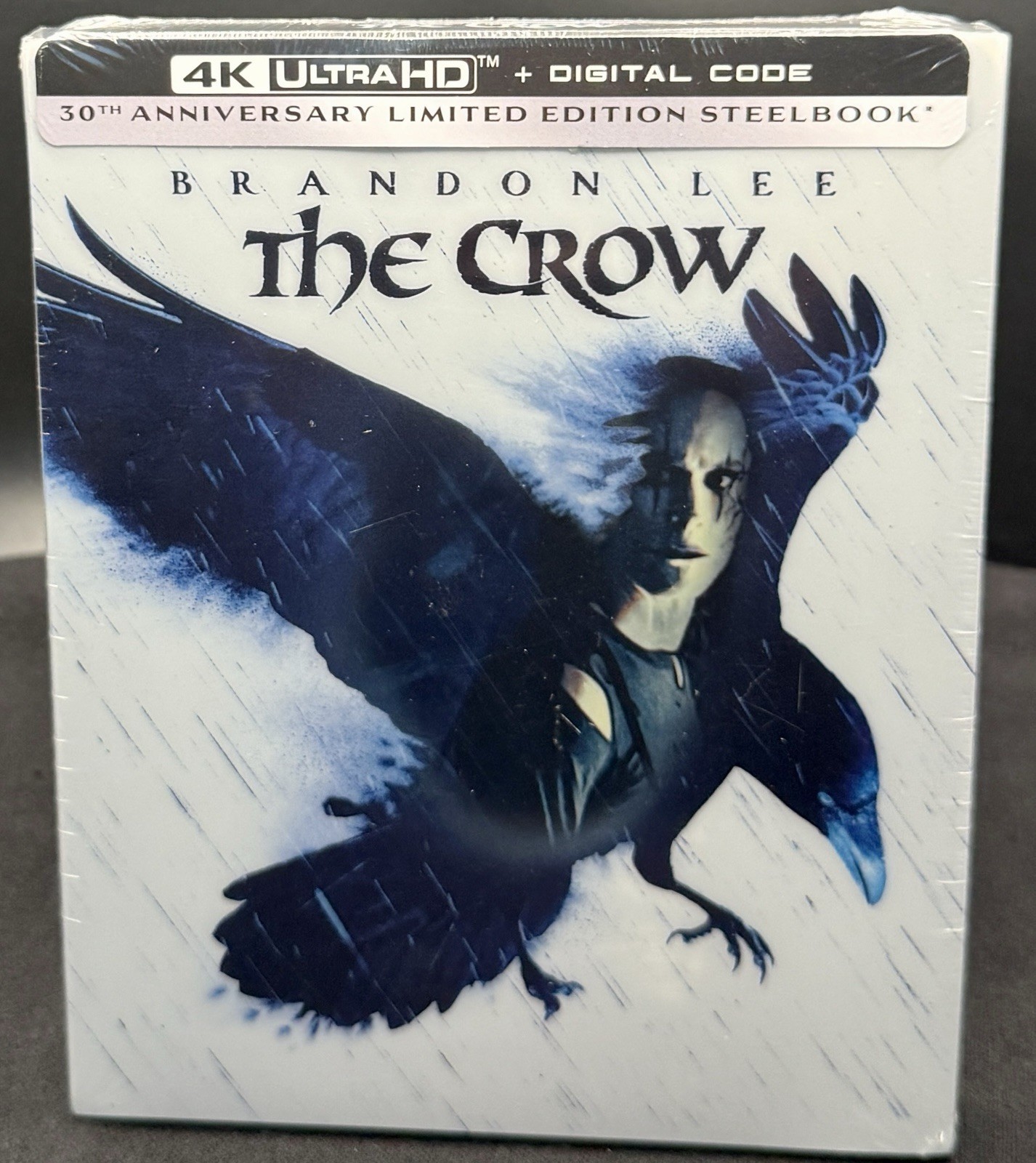 THE CROW (1994) AMAZON US EXCLUSIVE 4K UHD BLU-RAY STEELBOOK **NEW & SEALED!**