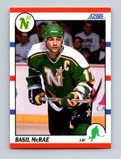 1990-91 Score Basil McRae Minnesota North Stars #261