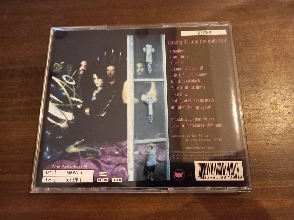 CD - Danzig - Danzig III - How the Gods kill - DEF American Records - Bild 2 von 2