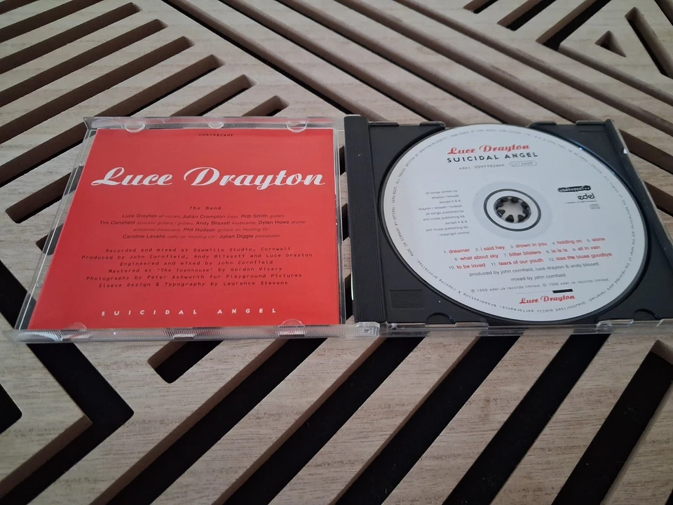 CD ALBUM Luce Drayton – Suicidal Angel / 1996 Europop - Photo 2/3